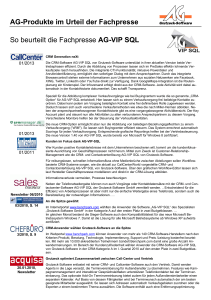 AG-VIP SQL - Grutzeck Software