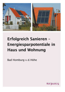 Erfolgreich Sanieren &ndash; Energiesparpotentiale in Haus - total