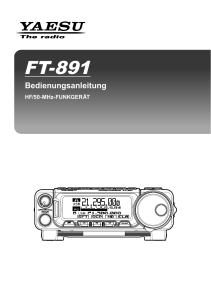 FT-891 Operating Manual