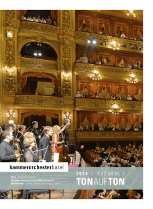 TONAuFTON - Kammerorchester Basel