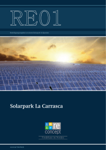 Solarpark La Carrasca - Unternehmensbeteiligungen