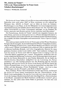 Die &bdquo;Soirees de Vienne&ldquo;