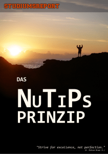 Das NuTiPs Prinzip