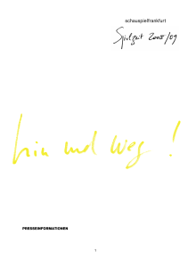 Spielzeit 06/07 - Städtische Bühnen Frankfurt am Main