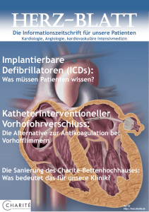 Katheterinterventioneller Vorhofohrverschluss