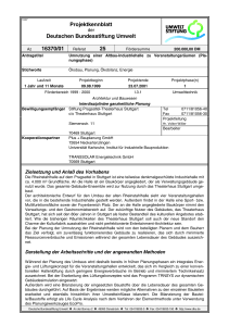 Projektkennblatt Deutschen Bundesstiftung Umwelt 16370/01 25