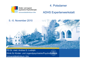 4. Potsdamer ADHS Expertenwerkstatt