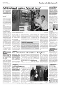 Bericht Schwäbische Zeitung vom 01.07.2009