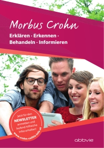 Infobroschüre_Morbus Crohn.indd - Hilfe, Infos , Leben mit Morbus