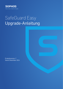 SafeGuard Easy Upgrade-Anleitung
