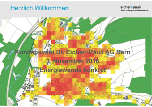 Herzlich Willkommen Kundenevent Dr. Eicher+Pauli AG Bern 3