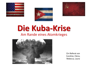 Die Kuba-Krise - WordPress.com