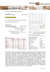 CEL-SCI Corp.