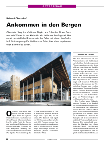 Ankommen in den Bergen - Ralf Breuer Architekt
