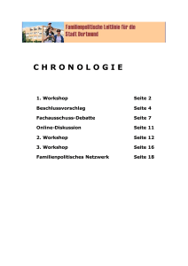 chronologie - Stadt Dortmund