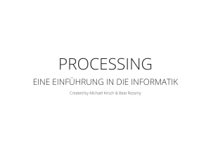 processing - LMU München