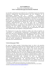 Josef Sch&uuml;&szlig;lburner P arteiverbotskritik Teil 4