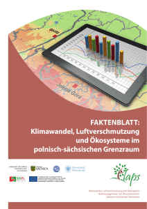 Klimawandel, Luftverschmutzung und Ökosysteme