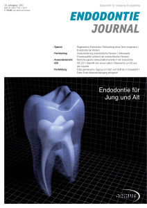 Endodontie für Jung und Alt