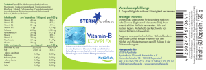 Vitamin-B - Stern Apotheke Regenstauf