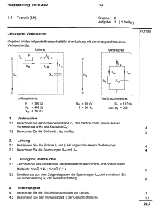 Page 1 TG Hauptprüfung 200112002 Punkte 4 2 4 ` _1 6 2 `I 2,5 22,5