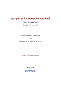 Was gibt es für Frauen im Paradies? PDF