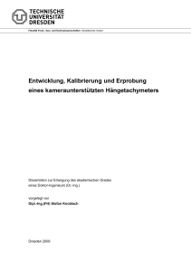 Entwicklung, Kalibrierung und Erprobung eines