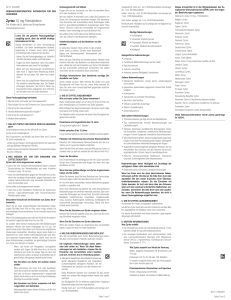 Zyrtec 10 mg Filmtabletten - medikamente-per