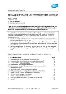 Accupro 20 mg Filmtabletten - die-apotheke