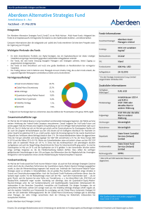 Aberdeen Alternative Strategies Fund