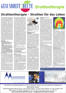 Layout 1 (Page 1) - Strahlentherapie Freising