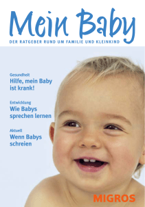 Hilfe, mein Baby ist krank ! Wie Babys sprechen