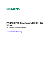 PROFINET IO-Developer`s Kit DK_SW V3.0.0