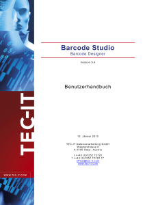 Barcode Studio - TEC-IT Datenverarbeitung GmbH