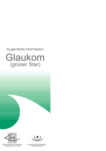 Glaukom (grüner Star)