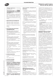 Methotrexat Lederle Lösung 500 mg/- 1000 mg/