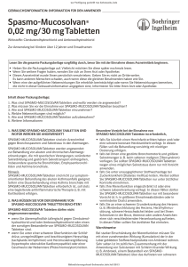 Spasmo-Mucosolvan® 0,02 mg/30 mgTabletten T - Shop