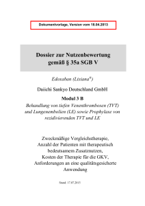 Modul 3B - Gemeinsamer Bundesausschuss