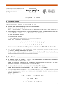 Kryptographie