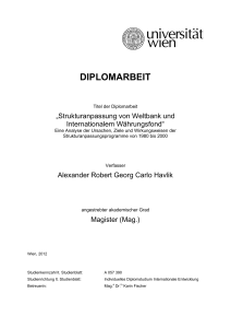 diplomarbeit - E-Theses