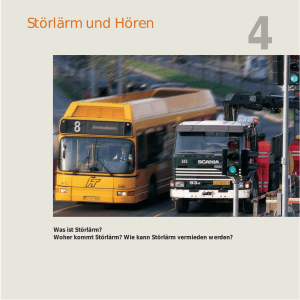 Störlärm und Hören