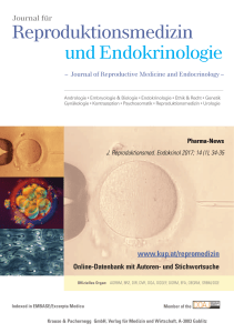 Reproduktionsmedizin und Endokrinologie