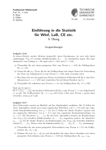 Einführung in die Statistik für WInf, LaB, CE etc.