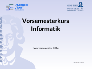 Informatik - Benutzer