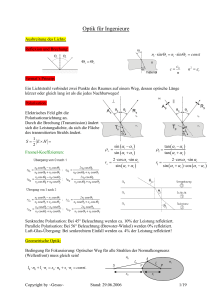 Optik für Ingenieure