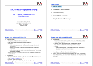 TIAI1004: Programmierung