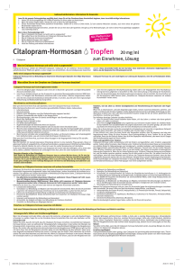 Citalopram-Hormosan Tropfen 20 mg/ml