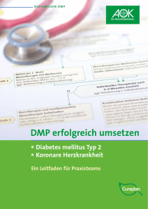 DMP erfolgreich umsetzen - AOK