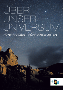 Über unser universum - Andrea von Braun Stiftung