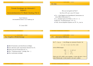 Formale Grundlagen der Informatik 3 Kapitel 6 0.2cm